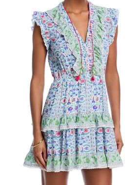 Alicia Bell Rainey Mini Dress, Small, NWT, Fuchsia